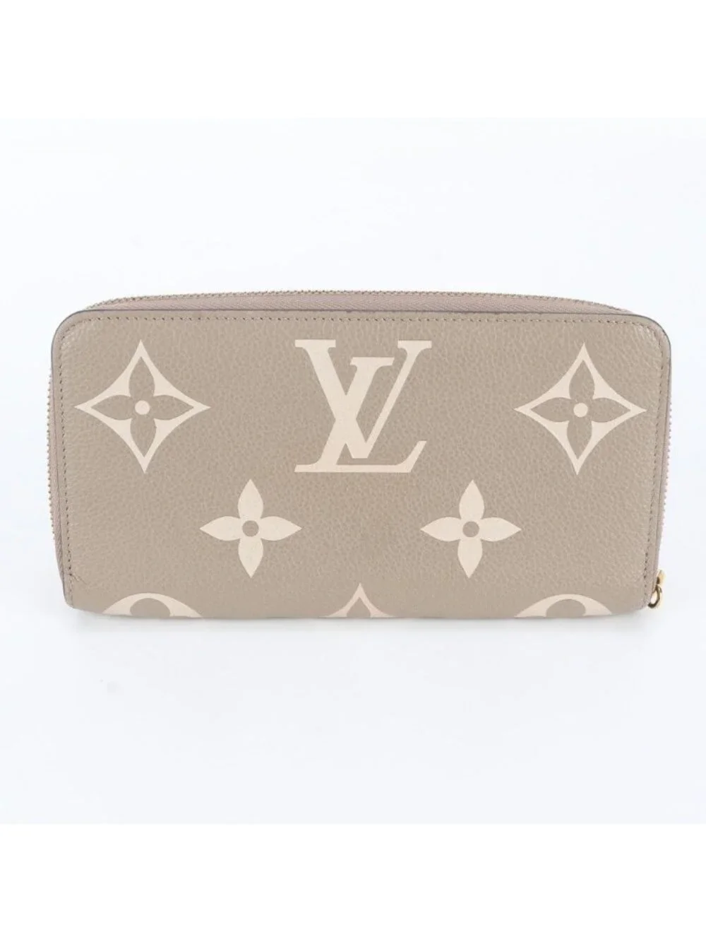 Louis Vuitton Monogram Empreinte Zippy Wallet Leather